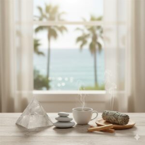 Soin de nettoyage énergétique et bien-être au cabinet Un Souffle d'Art-Mot-Ni à La Grande-Motte