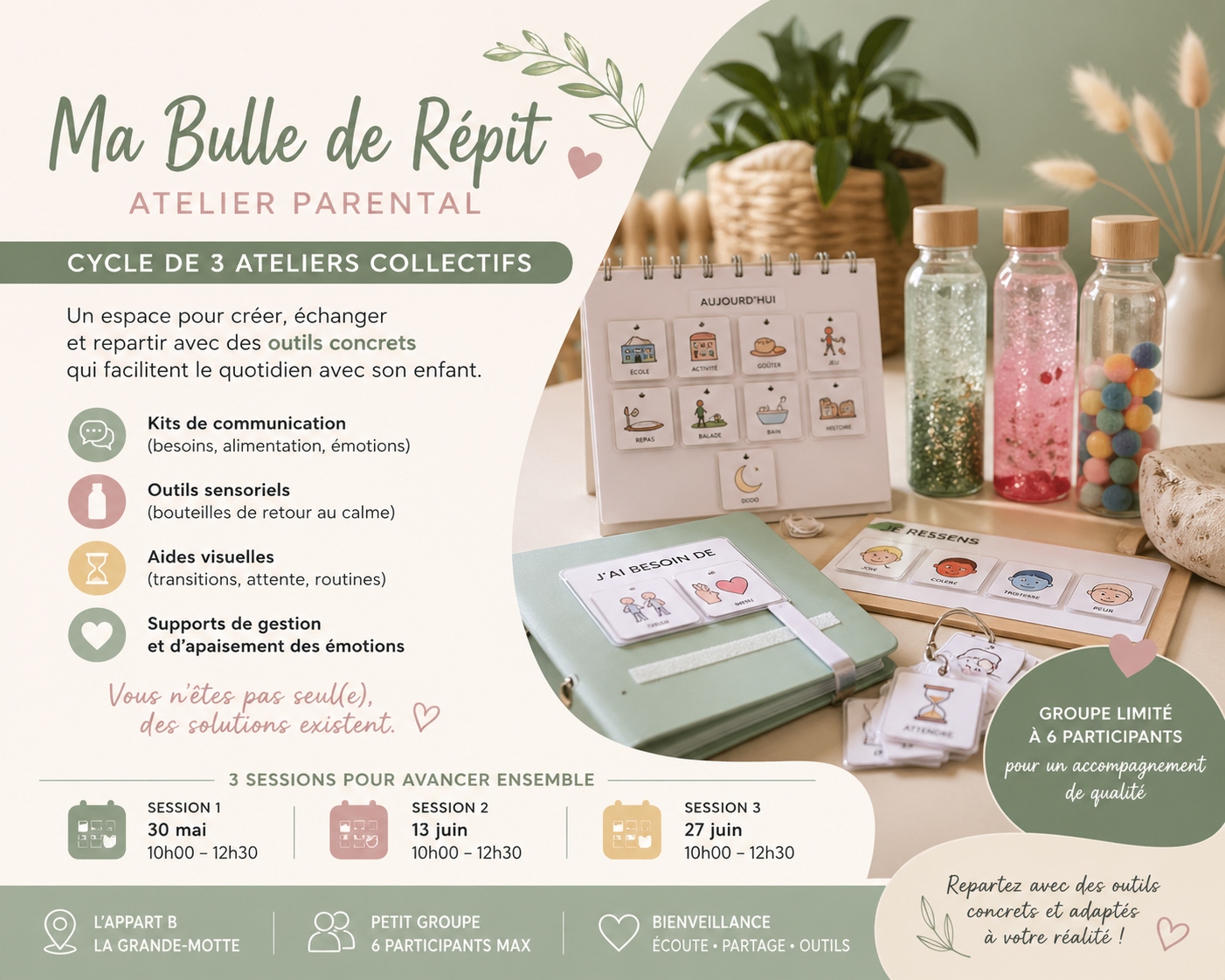 Atelier autisme La Grande-Motte